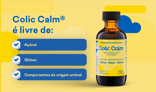 Colic Calm é livre de:
